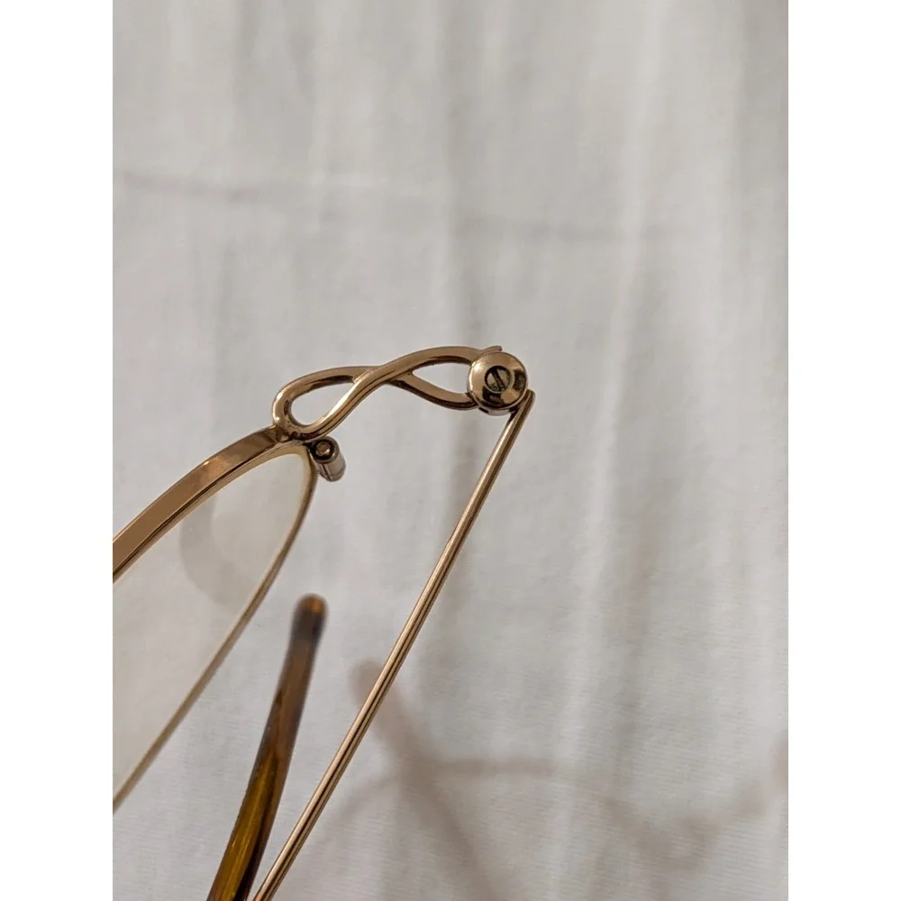 Silhouette Eyeglasses, Frames Only, M6414 /30 V6050,46-19-130, Metal, Austria